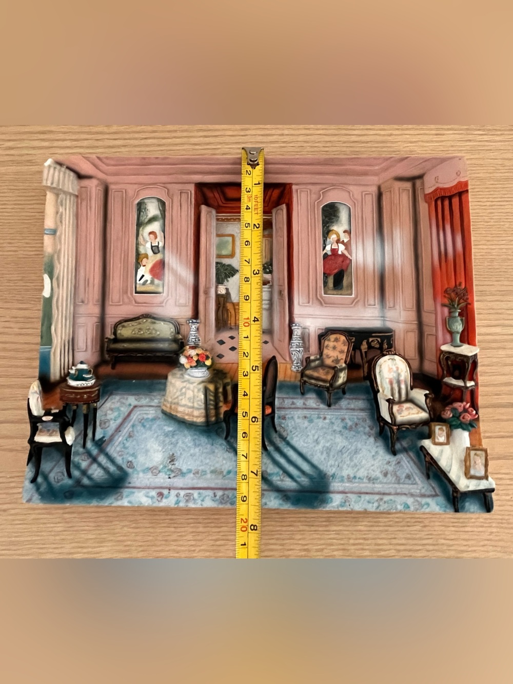 Vintage 1998 Reco John OBrien 3D Plaque Rooms With A View Remembering II - Picture 4 of 6